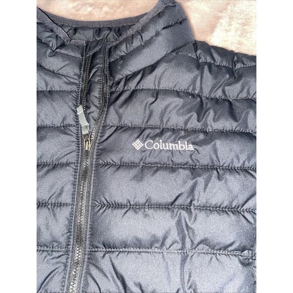 COLUMBIA Omni Heat Puffer Coat Black Boys Size XL 18-20 - Picture 2 of 4
